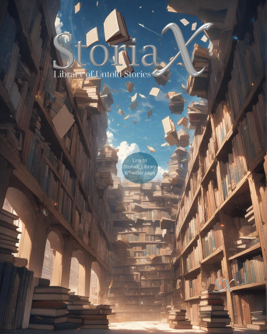 StoriaX Library link to X/Twitter page Library of Untold Stories