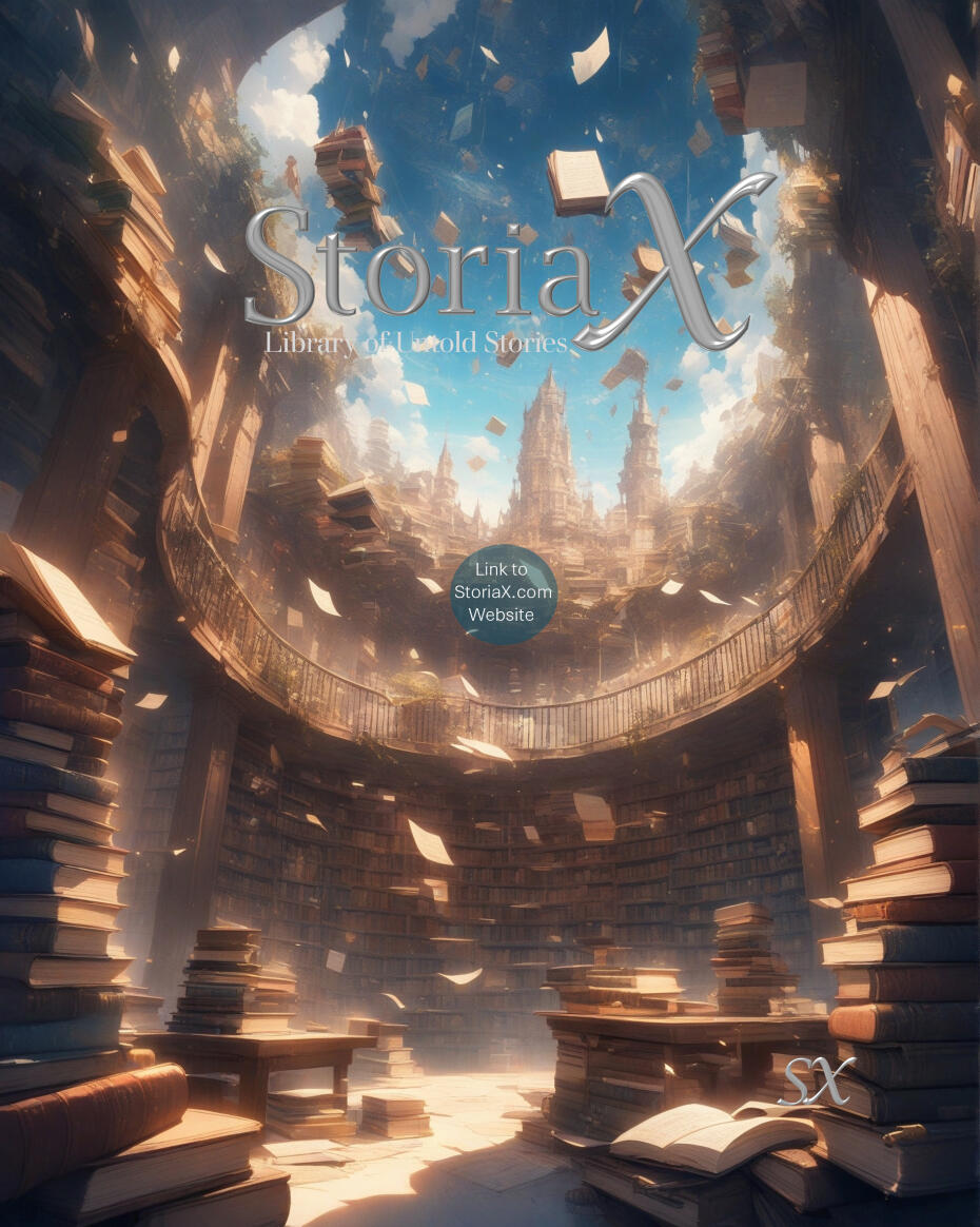 StoriaX Website page Library of Untold Stories